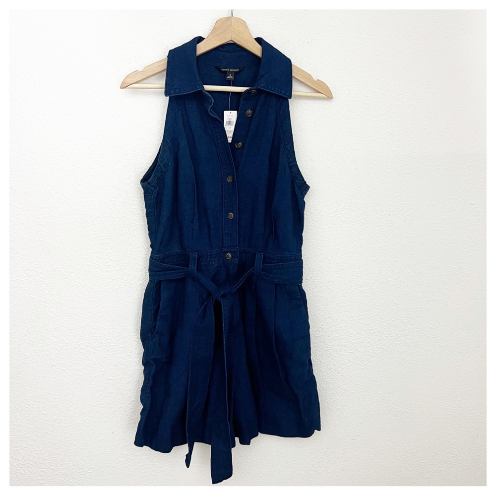 Banana Republic l Denim Camp Romper - Picture 3 of 12